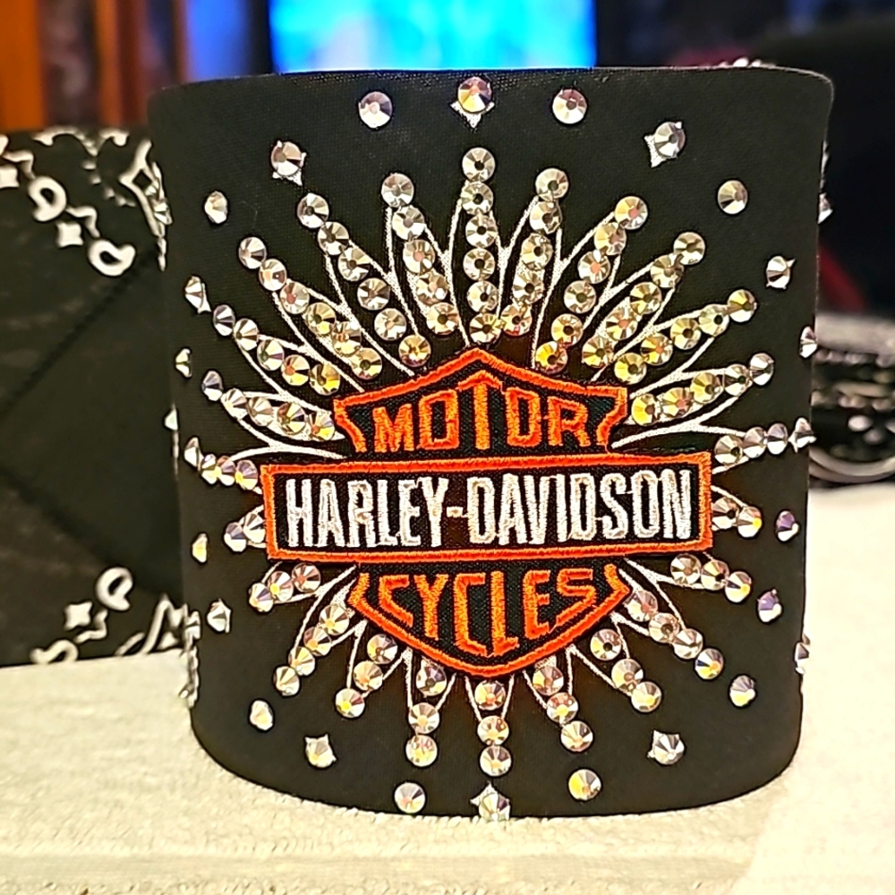 Harley Davidson Blinged bandanas